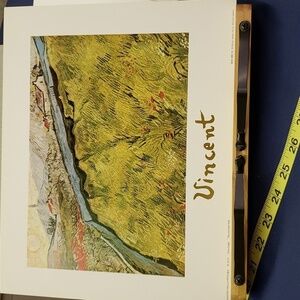 The Green Wheat Field Behind the Asylum, 1889 by Van Gogh